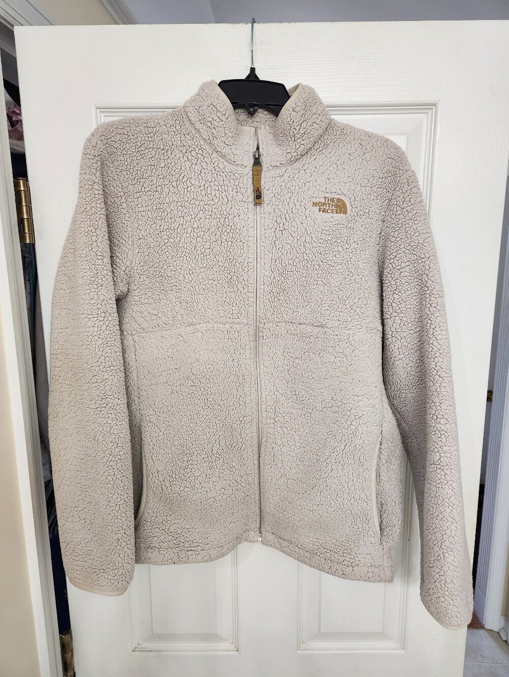 The North Face Boys 18-20 Fuzzy Fleece Zip Up Jacket